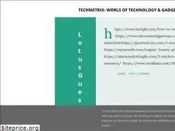 Sites similar to techmetrixs.blogspot.com
