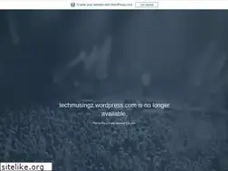 Sites similar to techmusingz.wordpress.com