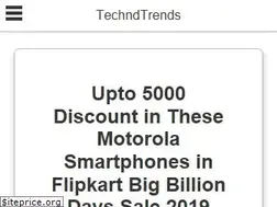 Sites similar to techndtrends.com