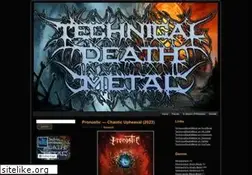 Sites similar to technicaldeathmetal.org