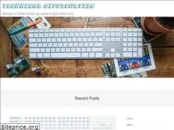 Sites similar to technicaldifficulties.io