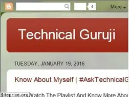 Sites similar to technicalguruji.blogspot.com
