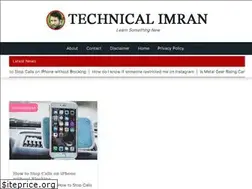 Sites similar to technicalimran.com
