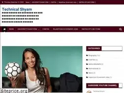 Sites similar to technicalshyam.com