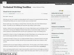 Sites similar to technicalwritingtoolbox.com