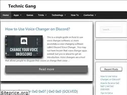 Sites similar to technicgang.com