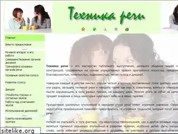 Sites similar to technics-speech.ru