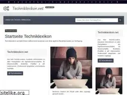 Sites similar to techniklexikon.net