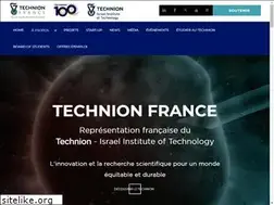 Sites similar to technionfrance.org