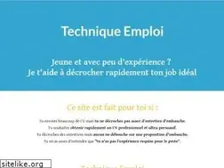 Sites similar to technique-emploi.com