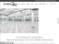 Sites similar to techniquecoatings.co.uk