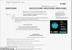 Sites similar to techniquesduson.com