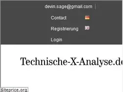 Sites similar to technische-x-analyse.de