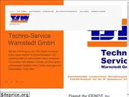 Sites similar to techno-service-warnstedt.de
