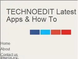 Sites similar to technoedit.com