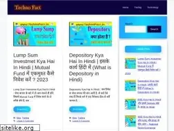 Sites similar to technofact.in