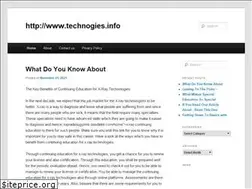 Sites similar to technogies.info