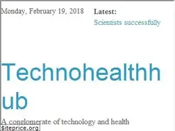 Sites similar to technohealthhub.com