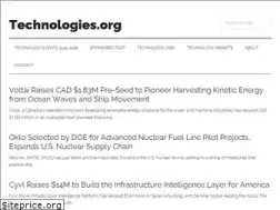 Sites similar to technologies.org