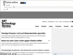Sites similar to technologyreview.de