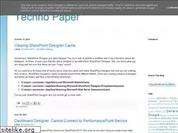 Sites similar to technopaper.blogspot.com