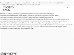 Sites similar to technosack.com