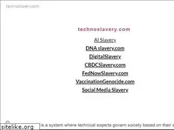 Sites similar to technoslavery.com