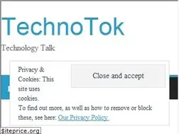 Sites similar to technotok.com