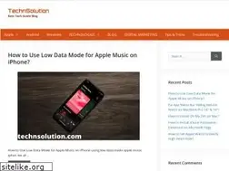 Sites similar to technsolution.com