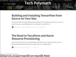 Sites similar to techpolymath.com