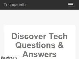 Sites similar to techqa.info