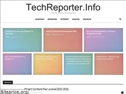 Sites similar to techreporter.info