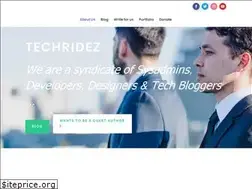 Sites similar to techridez.com