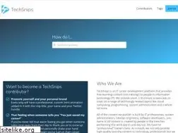 Sites similar to techsnips.io