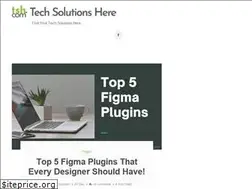 Sites similar to techsolutionshere.com