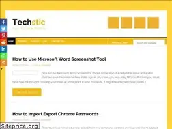 Sites similar to techstic.com