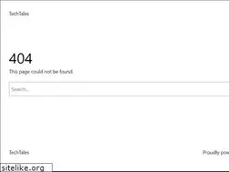 Sites similar to techtales.co