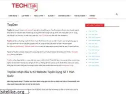 Sites similar to techtalk.vn