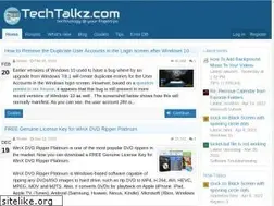 Sites similar to techtalkz.com