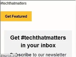 Sites similar to techthatmatters.com