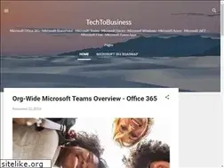 Sites similar to techtobusiness.blogspot.com