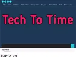 Sites similar to techtotime.com