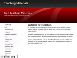 Sites similar to techtrekers.com