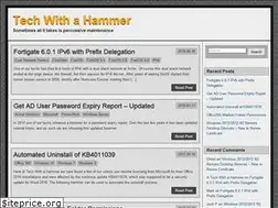 Sites similar to techwithahammer.com