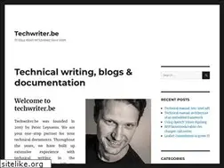 Sites similar to techwriter.be