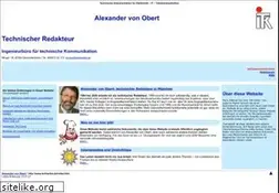 Sites similar to techwriter.de