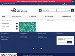 Sites similar to tecidossaojorge.com.br