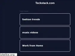 Sites similar to teckstack.com