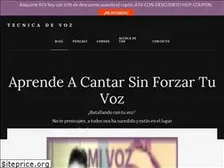 Sites similar to tecnicadevoz.com