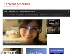 Sites similar to tecnicasmentales.com